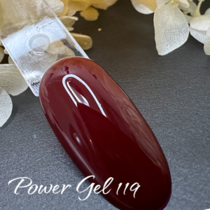 Power Gel 119 בורדו יין
